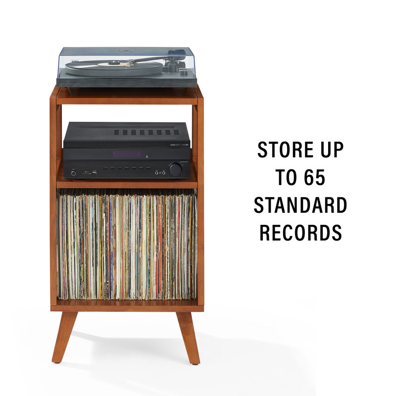 George Oliver Zayne Record Player Stand & Reviews | Wayfair